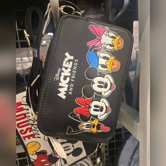 Disney’s Mickey and Friends Graphic Camera Bag Black purse Primark - Picture 5 of 5